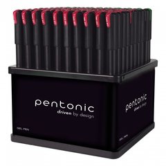 Ручка гелева LINC Pentonic 0,6 мм дисплей 100 шт червона - 1