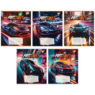 Тетрадь школьная Yes Prostreet А5 24 листов линия - 6