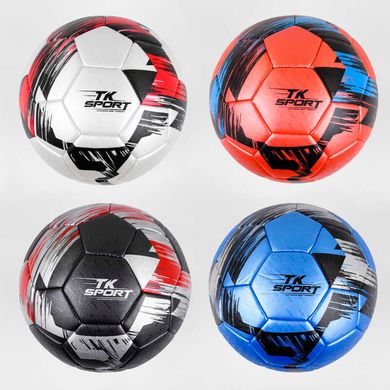 М`яч футбольний C 44449 (60) "TK Sport", вес 350-370 грамм, материал TPE, баллон резиновый - 1