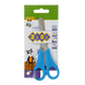 Ножиці дитячі з лінійкою 132мм, сині, KIDS Line - 2