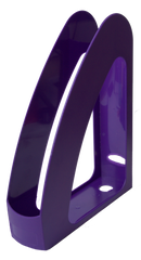 Лоток пласт. вертикальный "Радуга",передняя стенка, JOBMAX, фиолетовый - 1