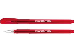 Ручка гелева червона TURBO 0,5мм. - 1