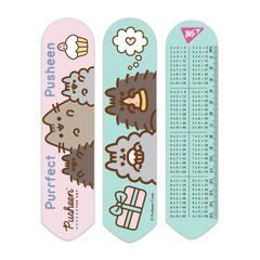 Закладка 2D Yes Pusheen рожево-зелена - 1