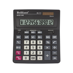 Калькулятор настільний BS-111 12 р., 2-пит - 1
