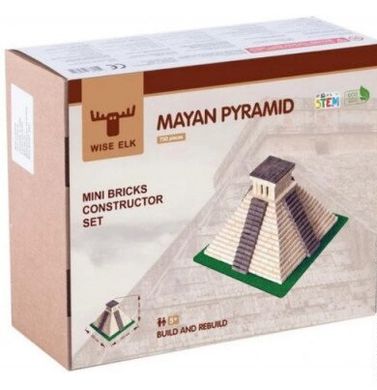 Іграшка-конструктор з міні-цеглинок "Піраміда майя" серія "Мідл" 750 дет. - 3