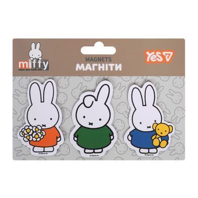 Магниты фигурные Yes Miffy Flowers 3 шт - 2