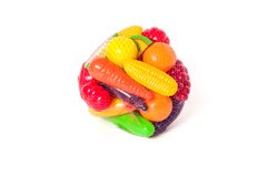 Набор овощи фрукты 24 предмета - 1