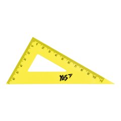 Трикутник Yes прямокутний, флуоресцентний, 11 см - 1