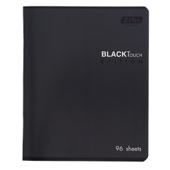 Зошит учнівський загальний BLACK, 96 арк., клітинка, KIDS LINE - 1