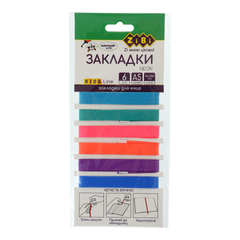 Набір закладок самоклеючих NEON, А5, 6шт., асорті, KIDS Line - 1