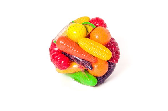 Набір овочі фрукти 24 предмета - 1