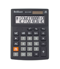Калькулятор Brilliant BS-212NR, 12 разрядов - 1