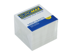 Блок белой бумаги для записей, JOBMAX, 90х90х70 мм, не склеенный - 1