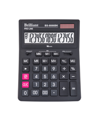 Калькулятор Brilliant BS-8886BK, 16 розрядів - 1