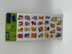 3D наліпки Англійська абетка тварини 22 см, KIDS Line - 1