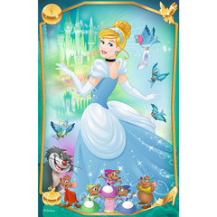 Головоломки - (54 Элм. Мини) - "Волшебные принцесии" / Дисней принцессы - 1