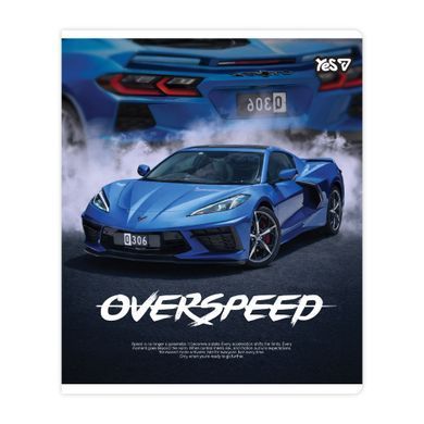 Зошит учнівський Yes Overspeed А5 18 аркушів лінія - 4