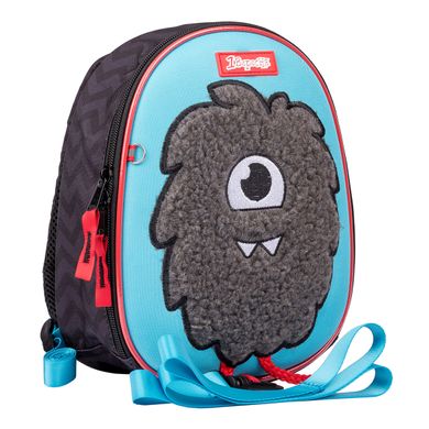 Рюкзак дошкільний 1Вересня K-43 Monster, чорний - 2