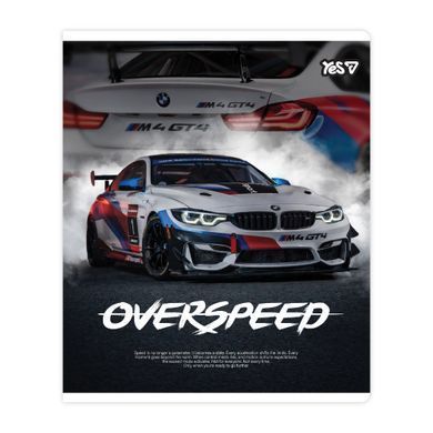 Зошит учнівський Yes Overspeed А5 18 аркушів лінія - 5