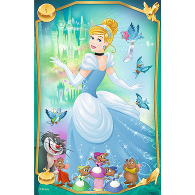 Головоломки - (54 Элм. Мини) - "Волшебные принцесии" / Дисней принцессы - 1