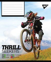 Тетрадь ученическая общая YES Thrill Seekers А5 48 листов клетка - 1