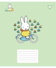 Тетрадь ученическая школьная Yes Miffy Playfull А5 12 листов косая линия - 1