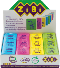 Ластик КНИЖКА 30х25х8mm,в шоубоксе по 36 шт., KIDS Line - 1