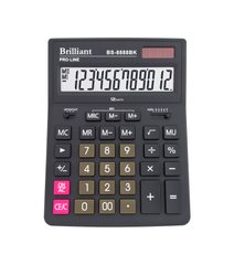 Калькулятор Brilliant BS-8888BK, 12 розрядів - 1