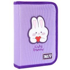 Пенал твердий Yes одинарний з двома клапанами Cute Bunny HP-04 - 1