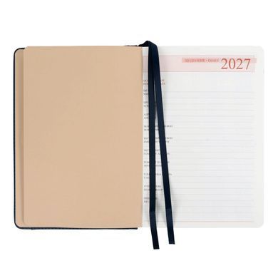 Щоденник діловий Leo Planner Legacy A5 датований 2027 твердий синій 368 сторінок - 6