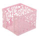 Бокс для паперу, ROSE, PASTEL, металевий, рожевий - 1